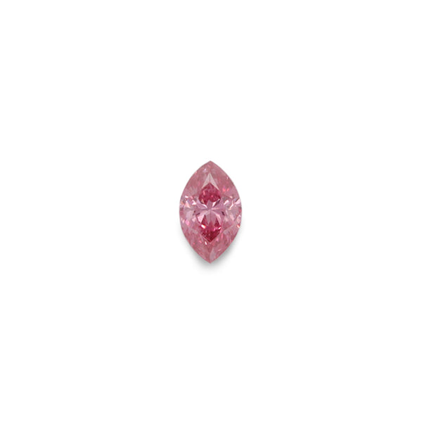 0.33CT FANCY VIVID PINK/SI1-3PP+ MARQUISE SHAPE ARGYLE PINK DIAMOND - IGI COLLECTORS EDITION (Image 1)
