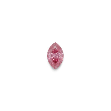 0.33CT FANCY VIVID PINK/SI1-3PP+ MARQUISE SHAPE ARGYLE PINK DIAMOND - IGI COLLECTORS EDITION