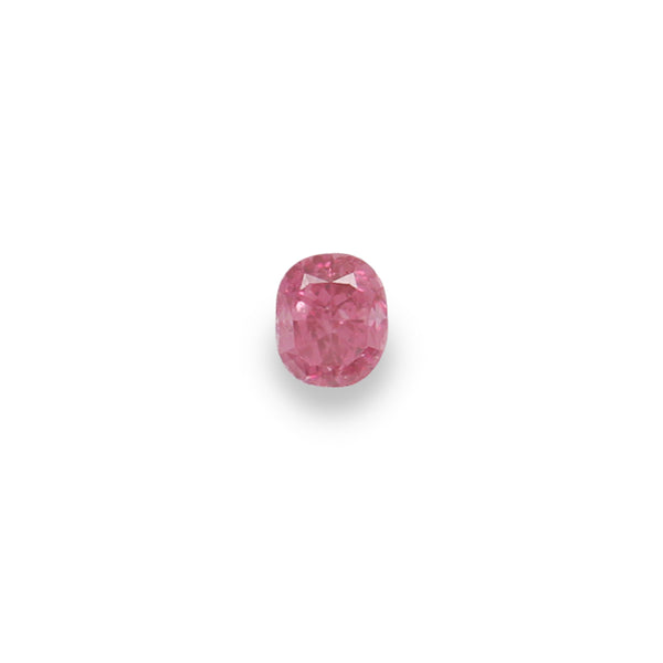 0.31CT FANCY VIVID PURPLISH PINK/VS2 CUSHION CUT ARGYLE PINK DIAMOND - IGI COLLECTORS EDITION (Image 1)