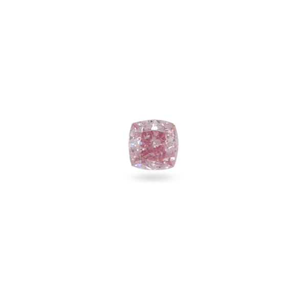 0.23CT FANCY INTENSE PURPLE PINK/SI2 CUSHION CUT ARGYLE PINK DIAMOND - IGI COLLECTORS EDITION (Image 1)