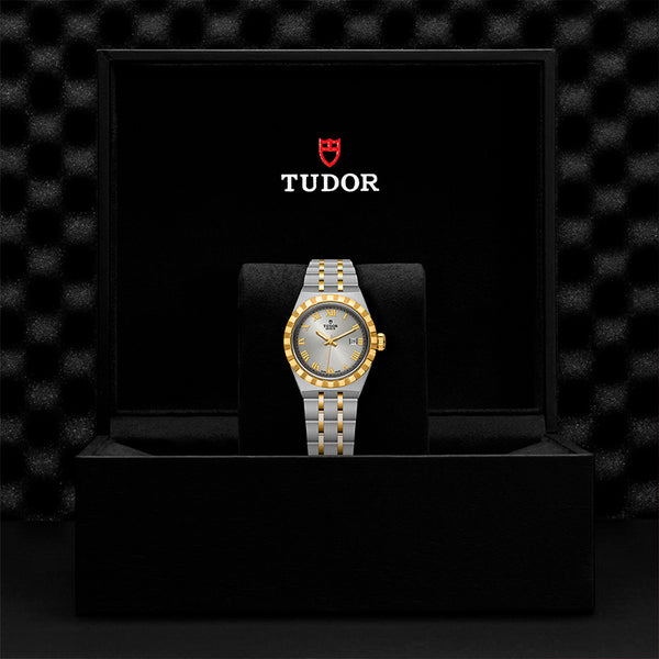 TUDOR ROYAL DATE STEEL & YELLOW GOLD 28MM (Image 3)