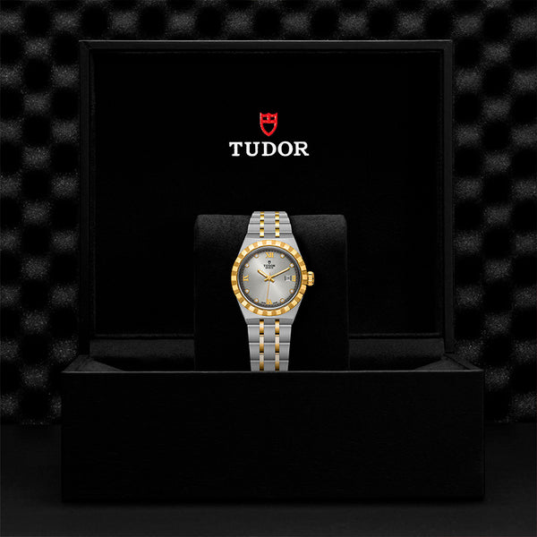TUDOR ROYAL DATE STEEL & YELLOW GOLD 28MM (Image 3)