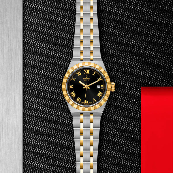 TUDOR ROYAL DATE STEEL & YELLOW GOLD 28MM (Image 2)