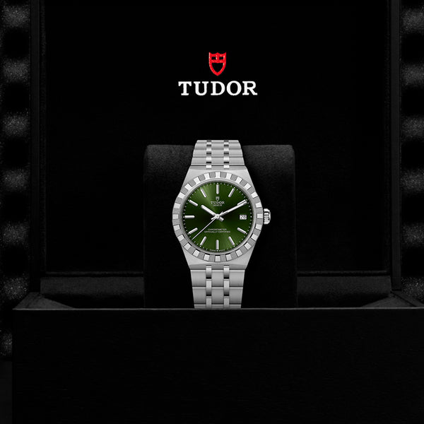 TUDOR ROYAL 36 STAINLESS STEEL GREEN (Image 3)