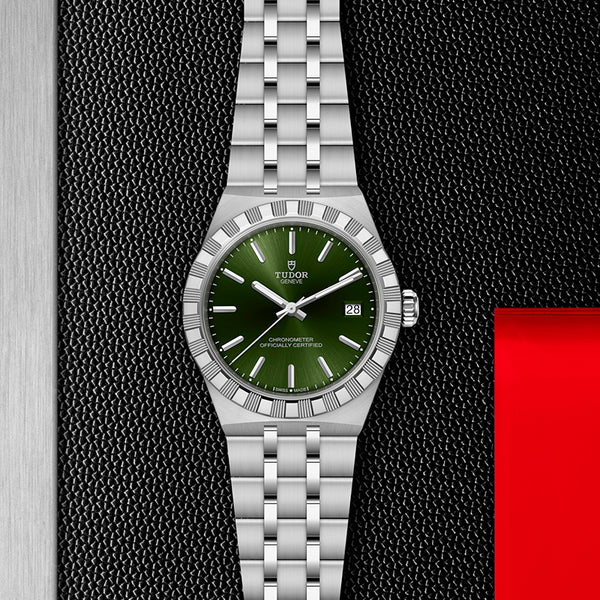 TUDOR ROYAL 36 STAINLESS STEEL GREEN (Image 2)