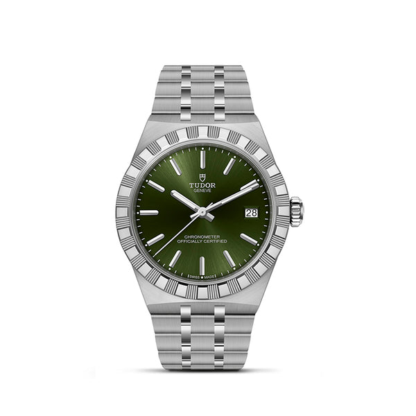 TUDOR ROYAL 36 STAINLESS STEEL GREEN (Image 1)