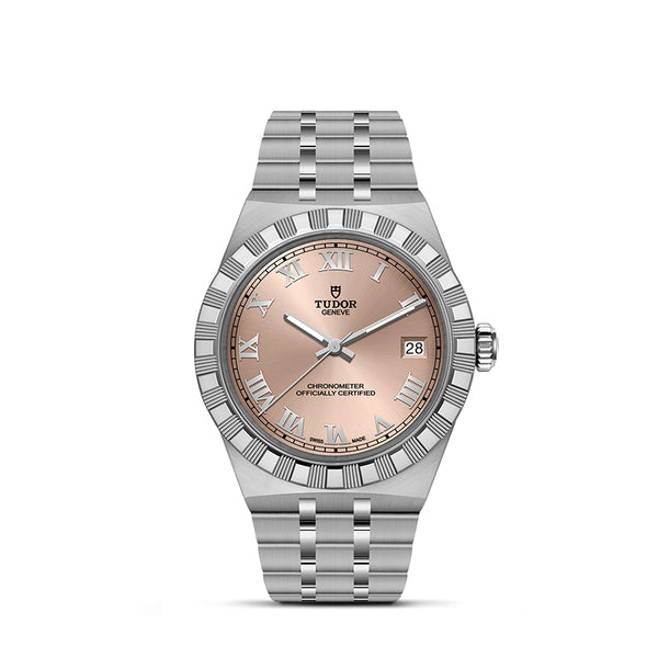 TUDOR ROYAL 36 STAINLESS STEEL SALMON (Image 1)