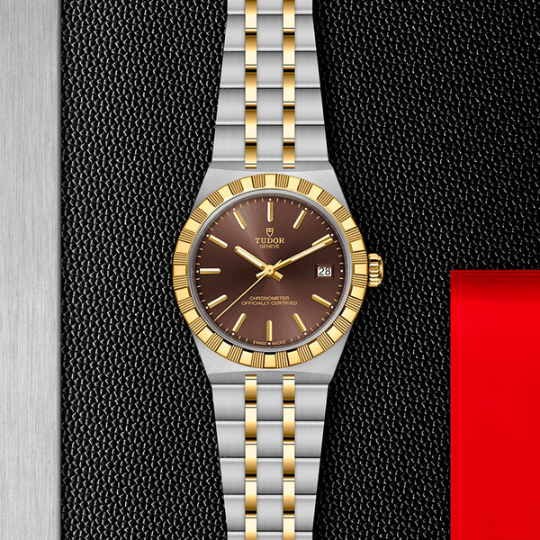 TUDOR ROYAL 36 STEEL AND YELLOW GOLD (Image 2)