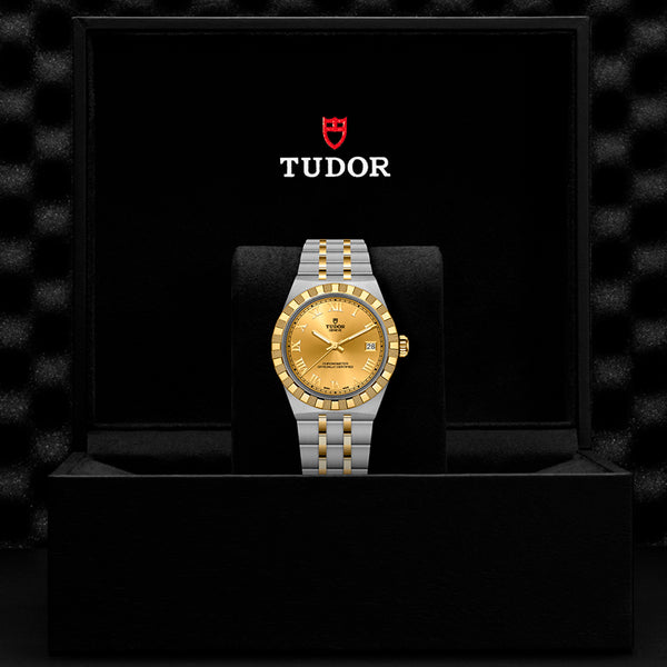 TUDOR ROYAL 36 STEEL AND YELLOW GOLD (Image 3)
