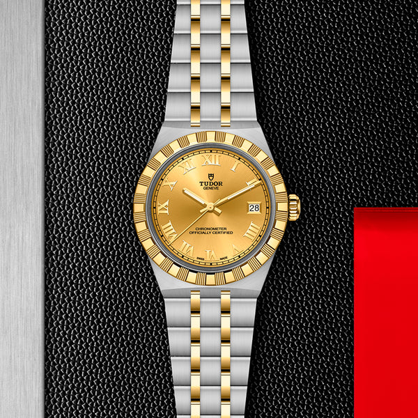 TUDOR ROYAL 36 STEEL AND YELLOW GOLD (Image 2)