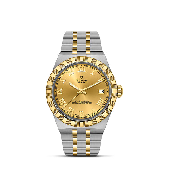 TUDOR ROYAL 36 STEEL AND YELLOW GOLD (Image 1)