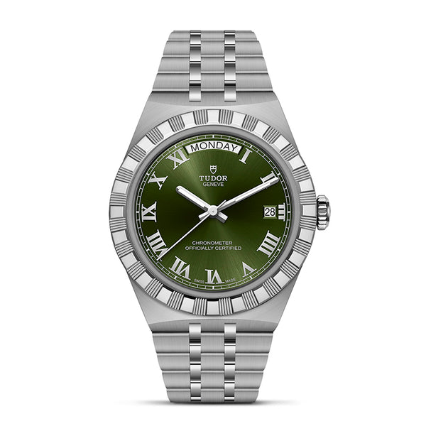 TUDOR ROYAL 40 STAINLESS STEEL GREEN (Image 1)