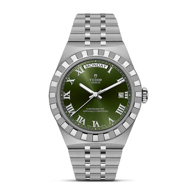TUDOR ROYAL 40 STAINLESS STEEL GREEN