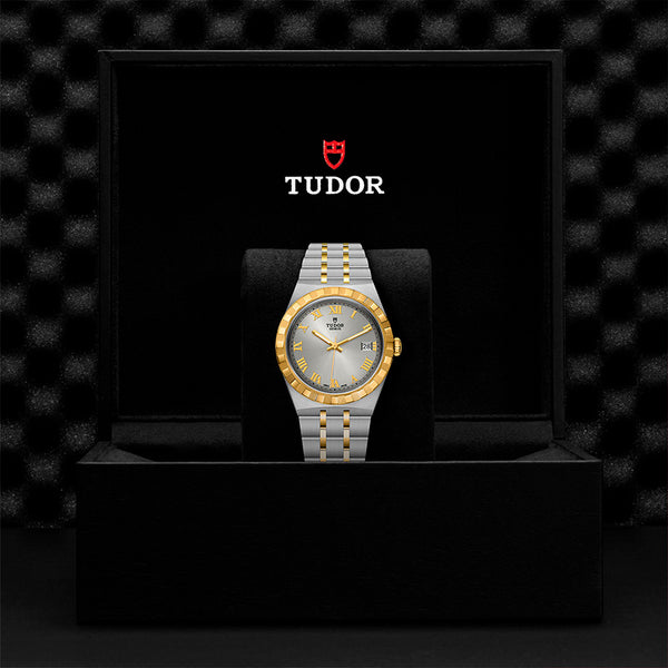 TUDOR ROYAL DATE STEEL & YELLOW GOLD 38MM (Image 3)