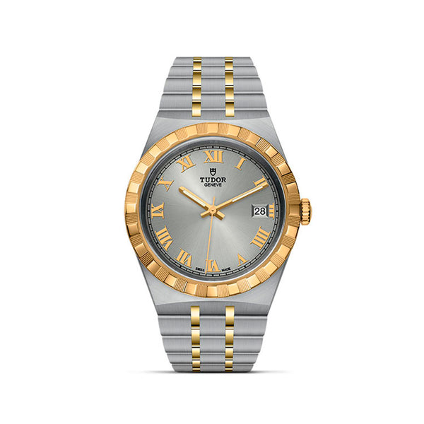 TUDOR ROYAL DATE STEEL & YELLOW GOLD 38MM (Image 1)