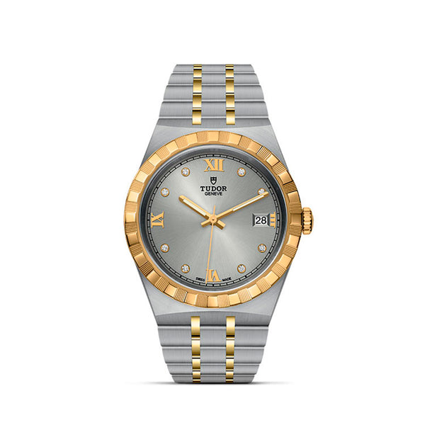 TUDOR ROYAL DATE STEEL & YELLOW GOLD 38MM (Image 1)