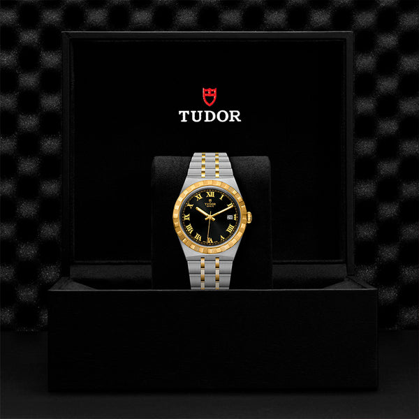 TUDOR ROYAL DATE STEEL & YELLOW GOLD 38MM (Image 3)