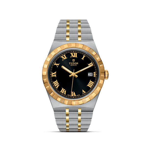 TUDOR ROYAL DATE STEEL & YELLOW GOLD 38MM (Image 1)