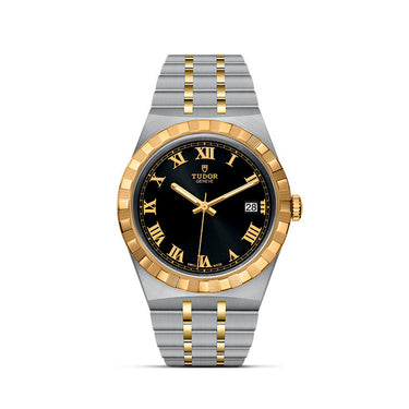TUDOR ROYAL DATE STEEL & YELLOW GOLD 38MM
