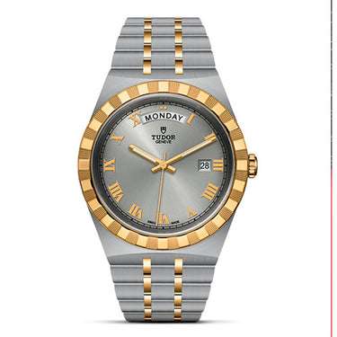 TUDOR ROYAL STEEL & YELLOW GOLD 41MM