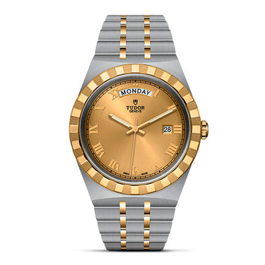 TUDOR ROYAL STEEL & YELLOW GOLD 41MM