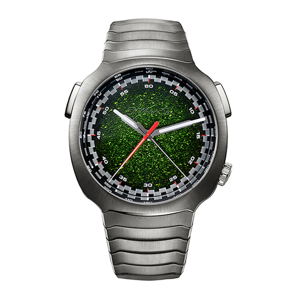 H. MOSER & CIE. STREAMLINER FLYBACK CHRONOGRAPH AUTOMATIC MATRIX GREEN FUME (Image 1)