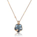 PASQUALE BRUNI PETIT JOLI LUNAIRE 18CT ROSE GOLD LUNAR NIGHT BLUE GEM & DIAMOND NECKLACE (Thumbnail 1)