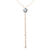 PASQUALE BRUNI TON JOLI LUNAIRE 18CT ROSE GOLD LUNAR NIGHT BLUE GEM & DIAMOND NECKTIE (Thumbnail 1)