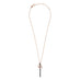 ROBERTO COIN TIARÉ 18CT ROSE GOLD MOTHER OF PEARL, RUBELLITE & DIAMOND NECKLACE (Thumbnail 2)
