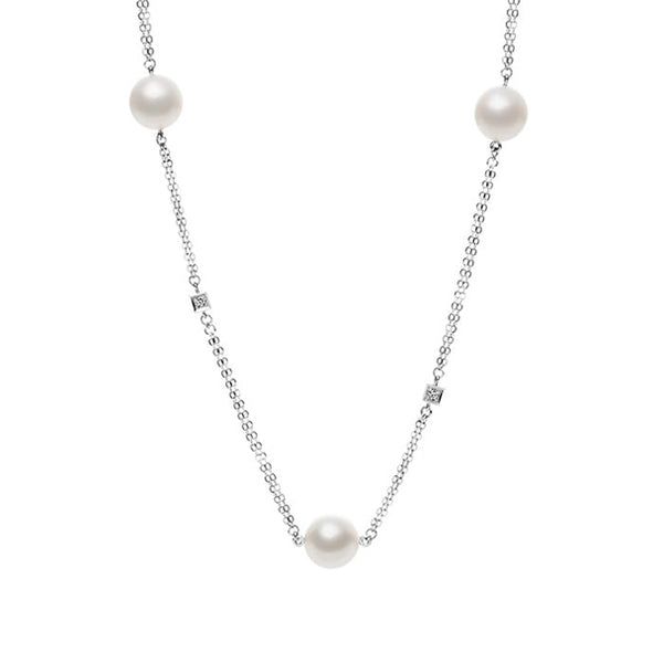 KAILIS 'ETHEREAL ORION' 18CT WHITE GOLD AUSTRALIAN SOUTH SEA PEARL AND DIAMOND NECKLACE (Image 1)