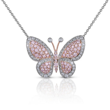 ARGYLE PINK™ BUTTERFLY PENDANT - LIMITED EDITION