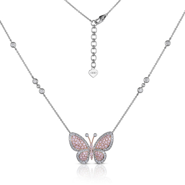 ARGYLE PINK™ BUTTERFLY PENDANT - LIMITED EDITION (Image 3)