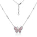 ARGYLE PINK™ BUTTERFLY PENDANT - LIMITED EDITION (Thumbnail 3)