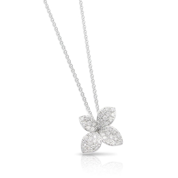 PASQUALE BRUNI 'PETIT GARDEN' 18CT WHITE GOLD DIAMOND NECKLACE (Image 1)