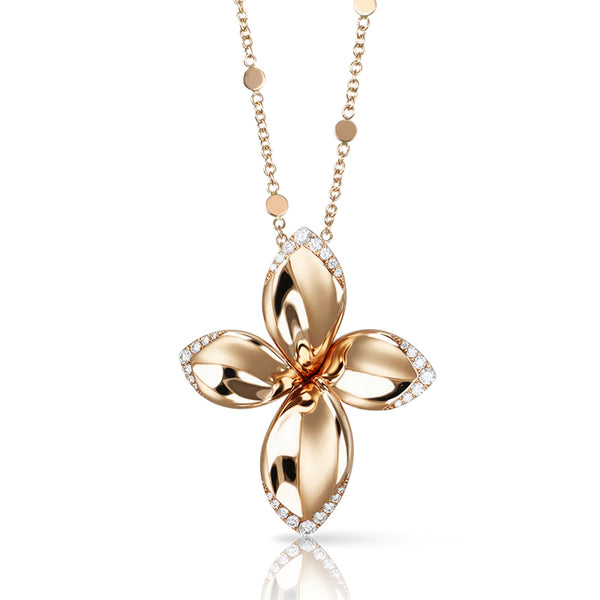 PASQUALE BRUNI 'GIARDINI SEGRETI' 18CT ROSE GOLD DIAMOND COLLIER (Image 2)