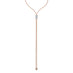 FOPE ARIA 18CT WHITE & ROSE GOLD DIAMOND LARIAT NECKLACE (Thumbnail 1)