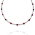 PLATINUM & 18CT WHITE GOLD BURMESE RUBY & DIAMOND NECKLACE (Thumbnail 1)