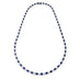 PLATINUM & 18CT WHITE GOLD CEYLON SAPPHIRE & DIAMOND LINE NECKLACE (Thumbnail 2)