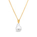 18CT YELLOW GOLD SOUTH SEA BAROQUE PEARL DROP PENDANT (Thumbnail 1)
