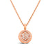 JORG HEINZ 18CT ROSE GOLD NATURAL BROWN AND WHITE DIAMOND TAHITIAN PEARL MAGIC PENDANT (Thumbnail 2)