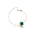 PASQUALE BRUNI PETIT JOLI 18CT ROSE GOLD GREEN & WHITE AGATE BRACELET WITH CHAMPAGNE & WHITE DIAMONDS (Thumbnail 1)