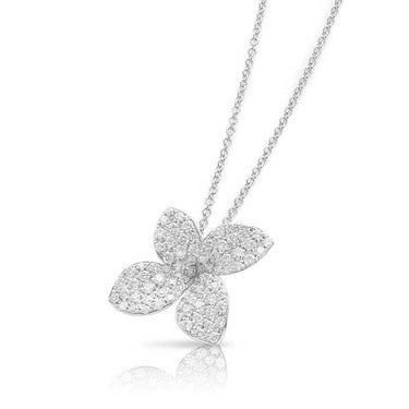 PASQUALE BRUNI 'PETIT GARDEN' 18CT WHITE GOLD WHITE DIAMOND PENDANT
