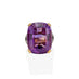 41.3CT CUSHION CUT AMETHYST AND DIAMOND COCKTAIL RING (Thumbnail 2)