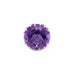 23.58CT ROUND CUT AMETHYST RING SET IN 18CT WHITE GOLD (Thumbnail 1)