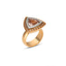 JORG HEINZ TRILLIANT CUT MORGANITE AND DIAMOND RING (Thumbnail 2)