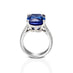 PLATINUM 11.03CT TANZANITE AND DIAMOND RING (Thumbnail 2)