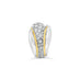 18CT YELLOW & WHITE GOLD DIAMOND SET RING (Thumbnail 3)