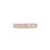 18CT ROSE GOLD SCALLOPED DIAMOND WEDDING RING (Thumbnail 3)