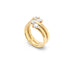 STOCKERT 18CT YELLOW GOLD AND DIAMOND RING (Thumbnail 3)