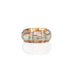 PICCHIOTTI 'XPANDABLE' 18CT WHITE AND ROSE GOLD DIAMOND AND MOTHER OF PEARL RING (Thumbnail 1)